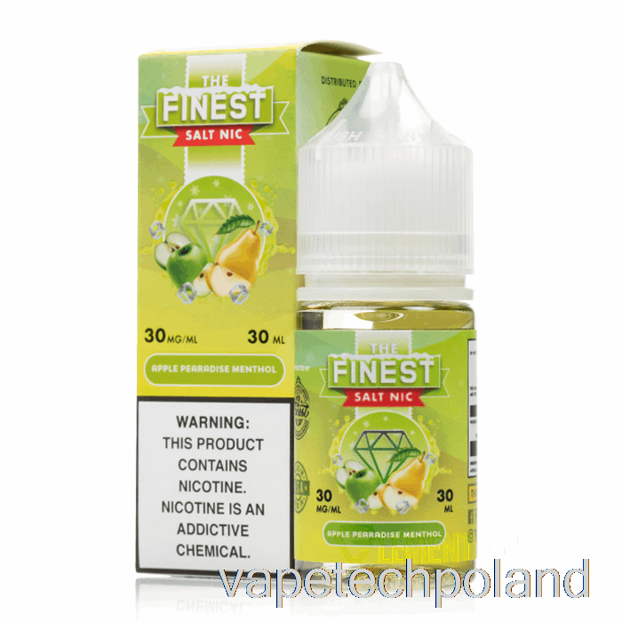 Vape Pen Apple Pearadise Mentol - Najlepsza Edycja Owocowa Salt Nic - 30ml 30mg